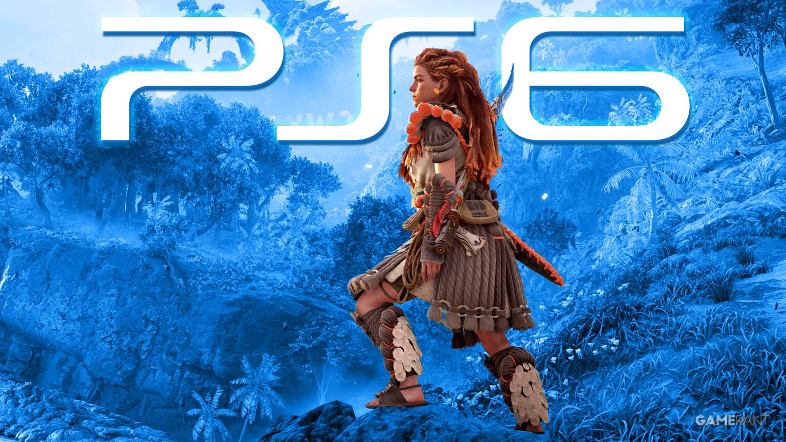 Horizon Forbidden West Aloy PS6 logo blue background edit