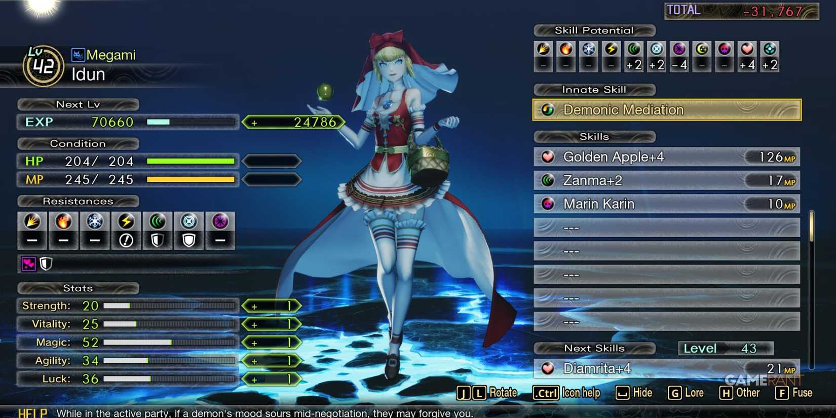 Idun in Shin Megami Tensei 5 Vengeance