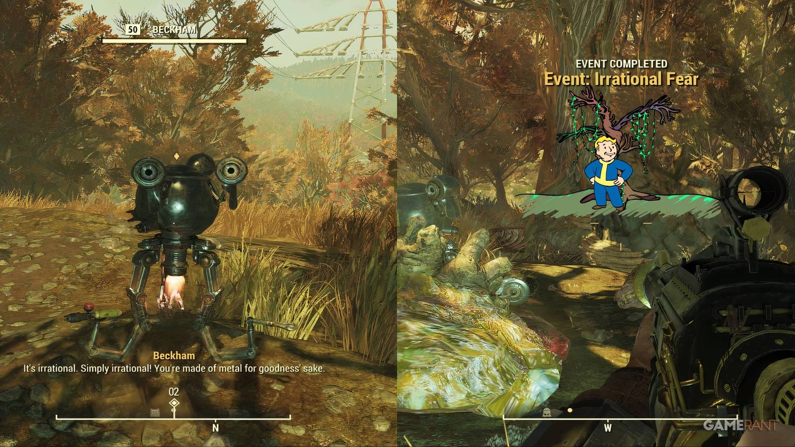 Irrational Fear Event in Fallout 76