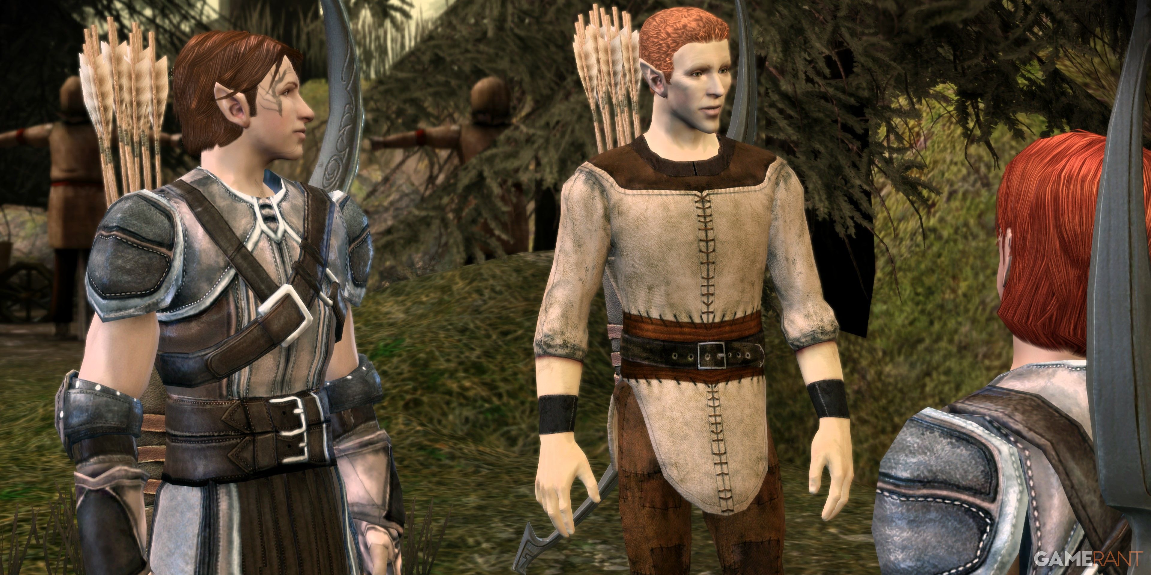 Junar, Pol, and Mahariel in the Dalish Elf origin in Dragon Age Origins