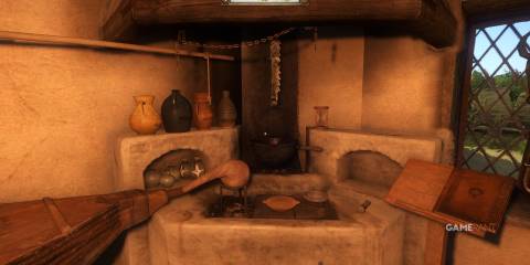 Alchemy table in Kingdom Come: Deliverance
