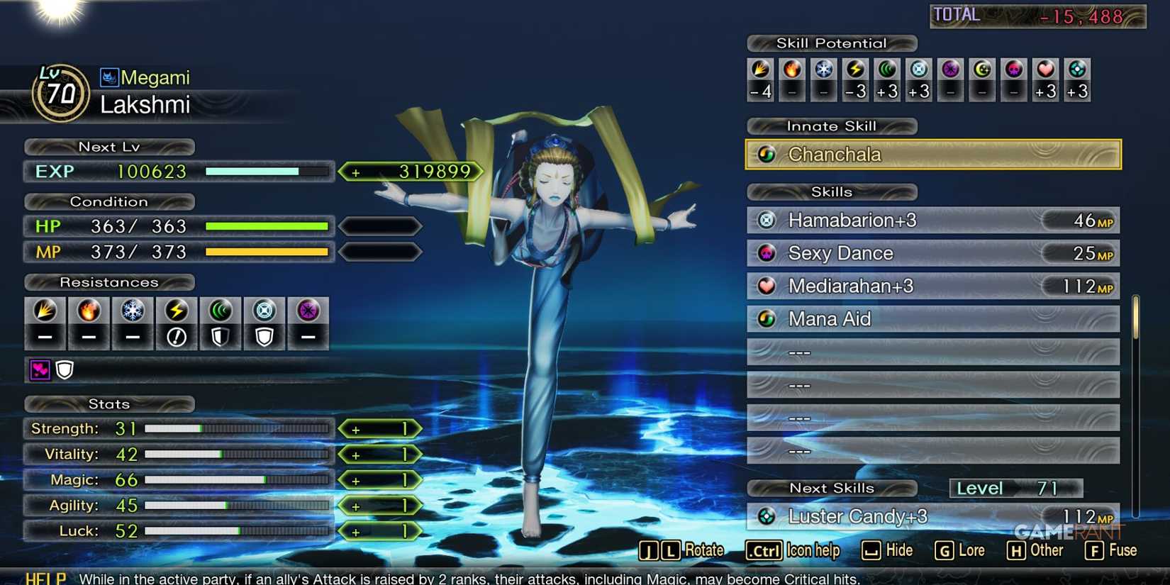 Lakshmi in Shin Megami Tensei 5 Vengeance