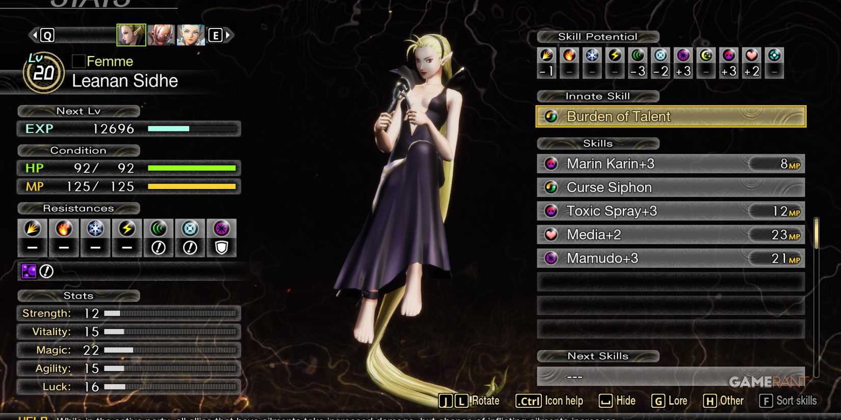 Leanan Sidhe in Shin Megami Tensei 5 Vengeance-1