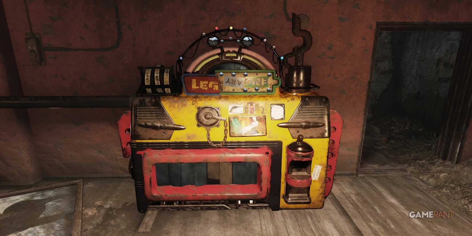 Legendary Exchange Machine in Fallout 76