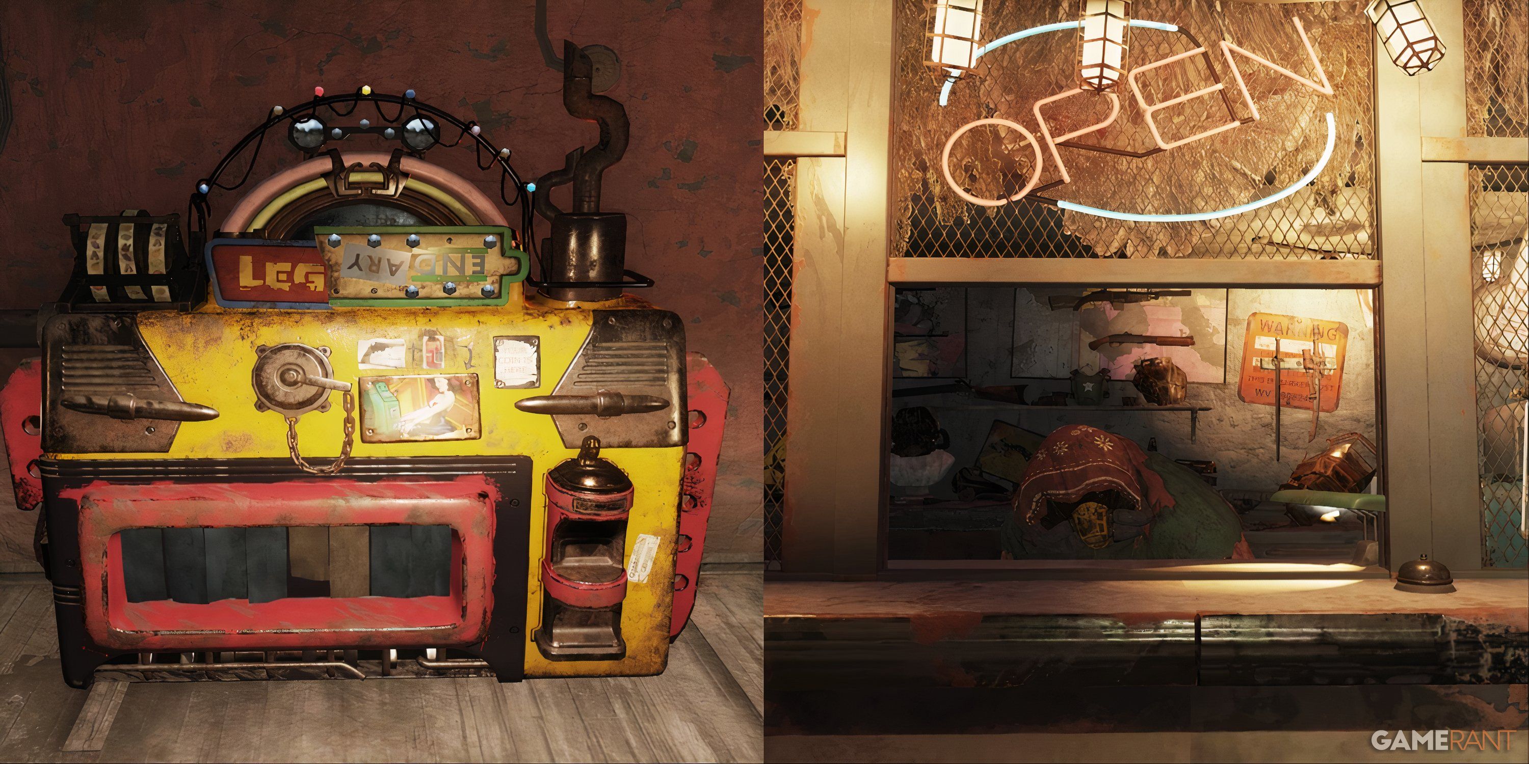 Legendary Scrip Machine and The Purveyor in Fallout 76