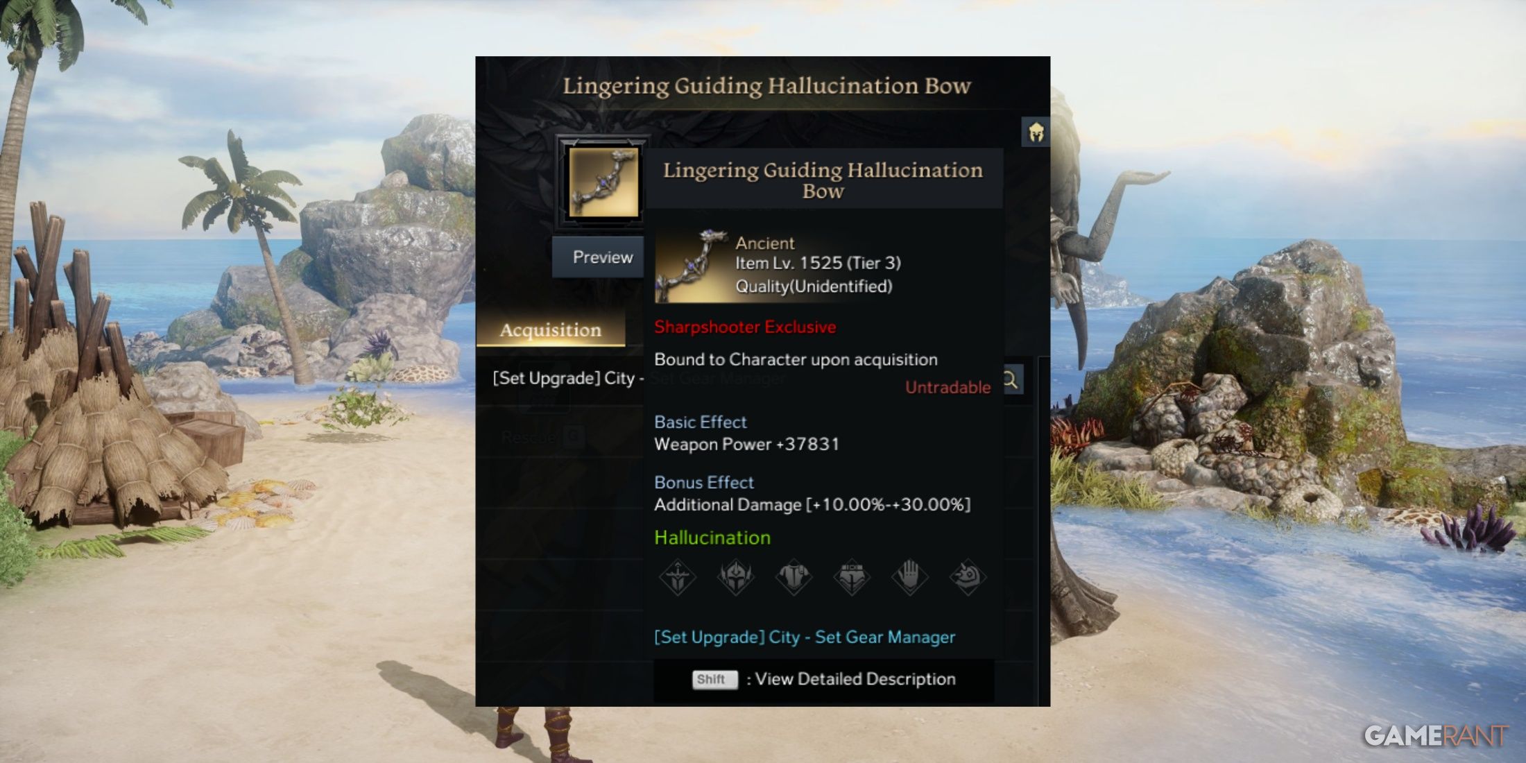 Lingering Guiding Hallucination Bow In Lost Ark