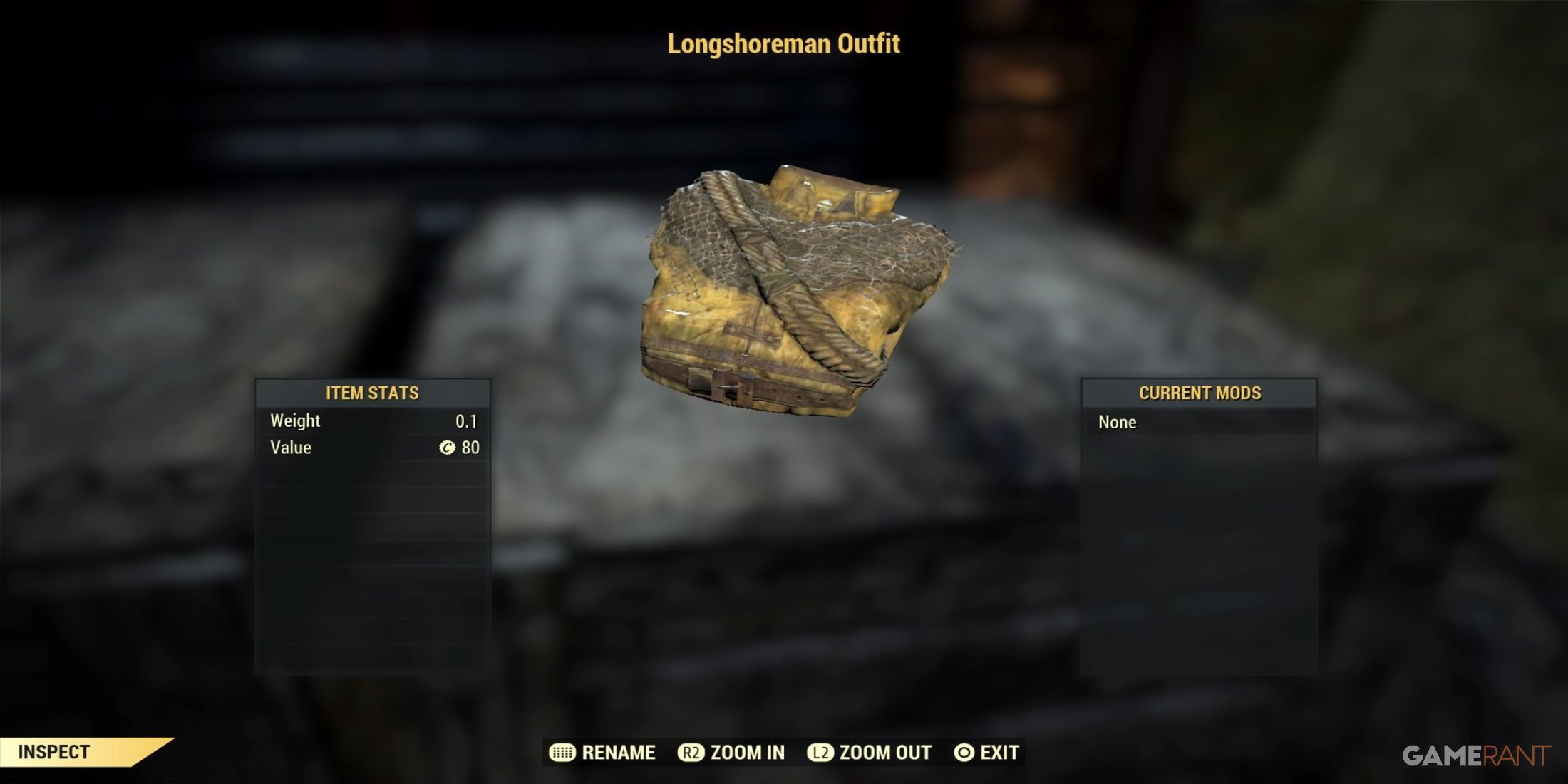 Longshoreman's Outfit in Fallout 76