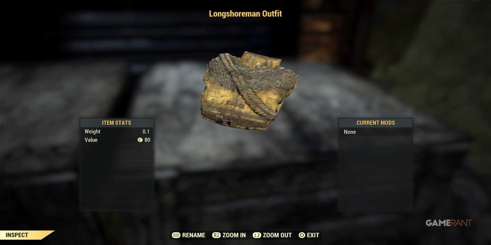 Longshoreman's Outfit in Fallout 76