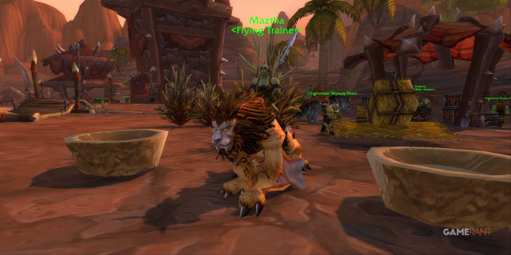 maztha flying trainer orgrimmar warcraft 