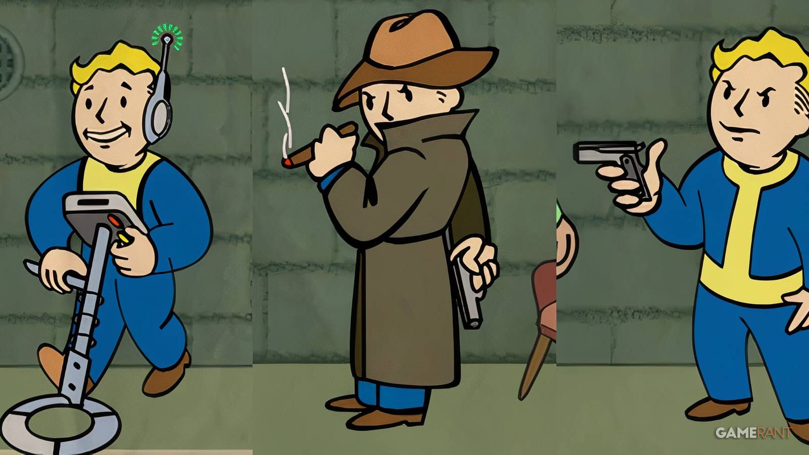 Fortune Finder, Mysterious Stranger, and Critical Banker Perk Icons