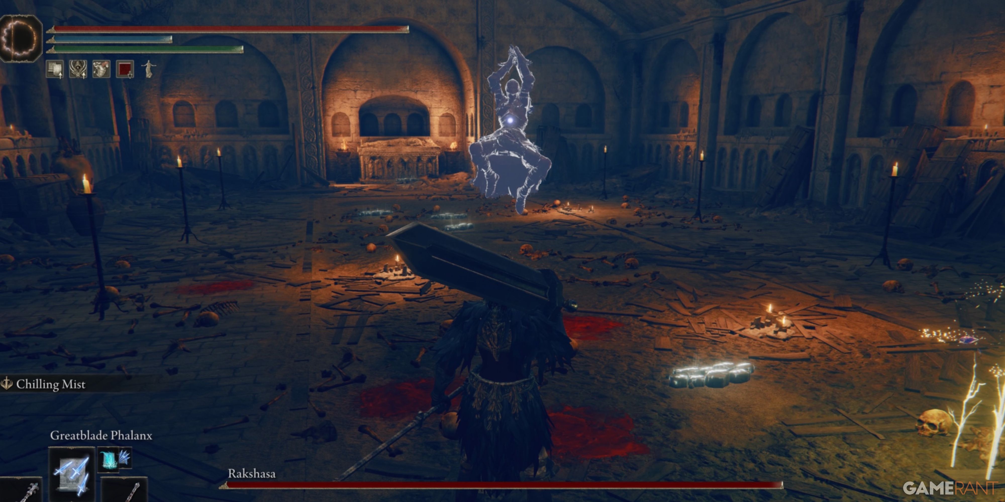 Elden Ring Shadow of The Erdtree: Every Boss Fight In Scadu Altus, Ranked Rakshasa jump attacks the player
