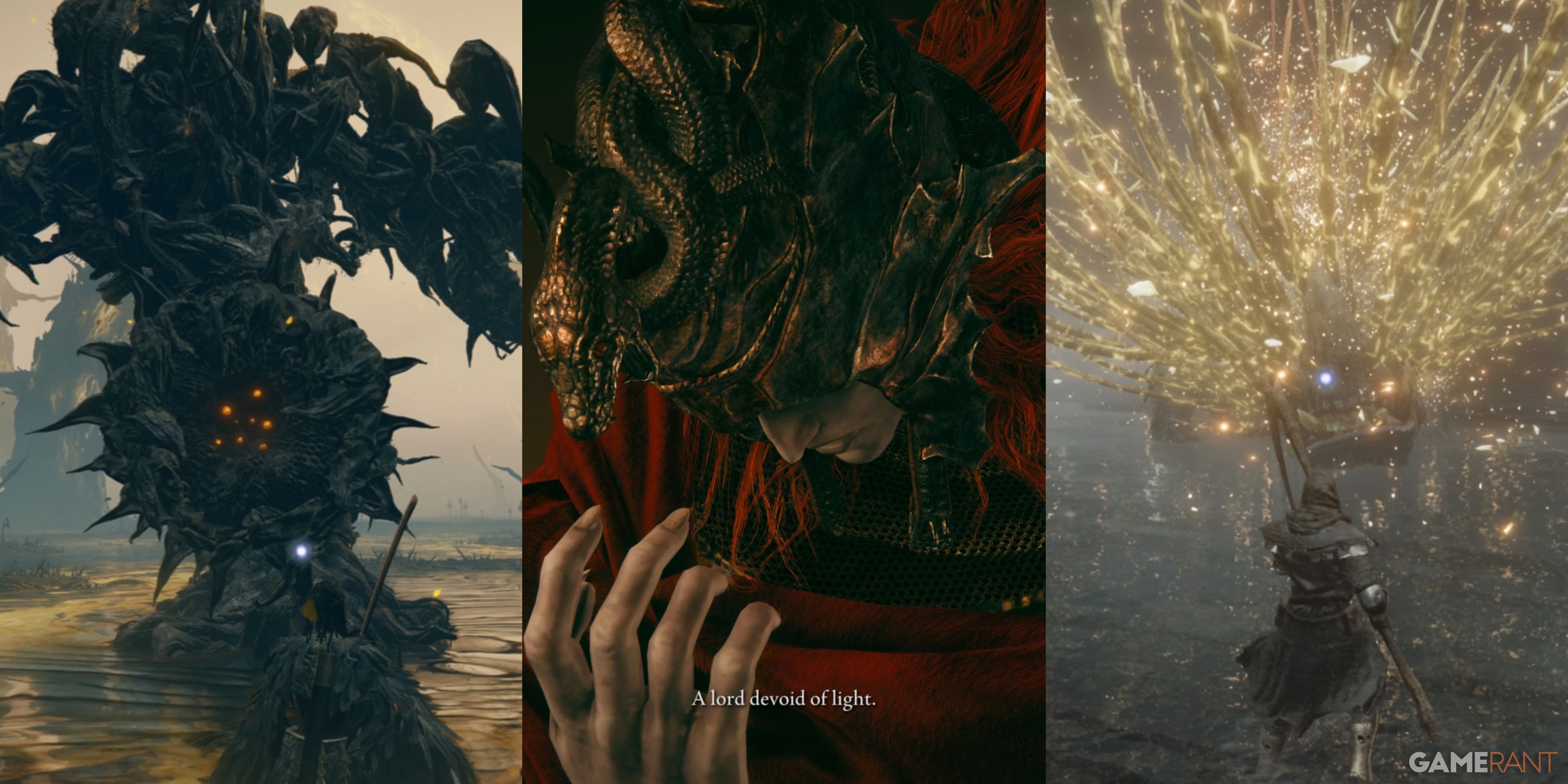 Elden Ring Shadow of The Erdtree: Every Boss Fight In Scadu Altus, Ranked boss collage