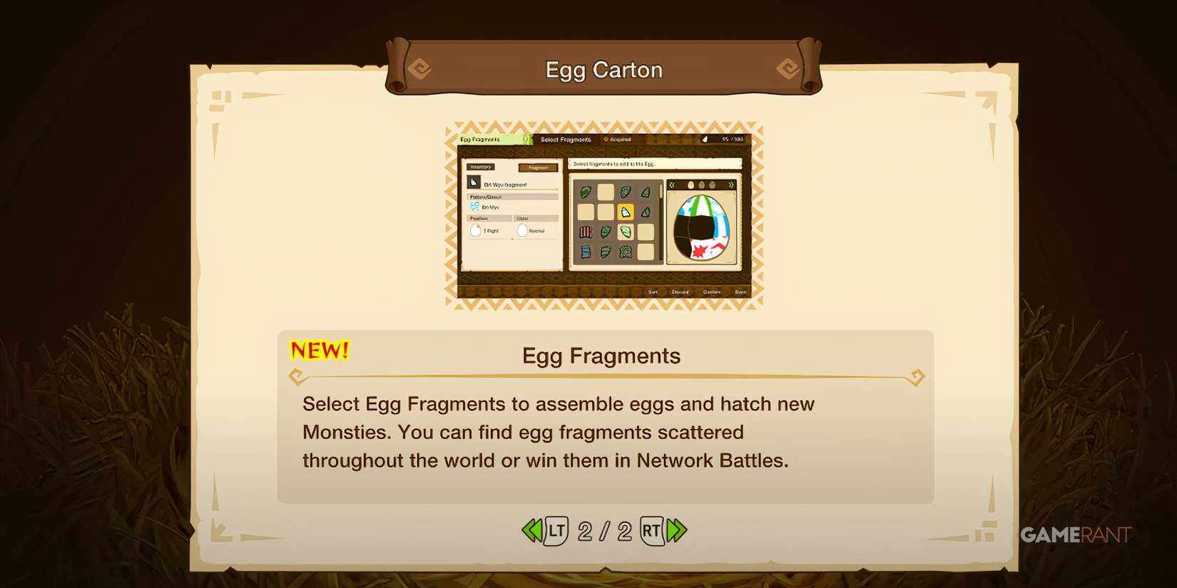 Monster Hunter Stories - Egg Carton Fragments-1