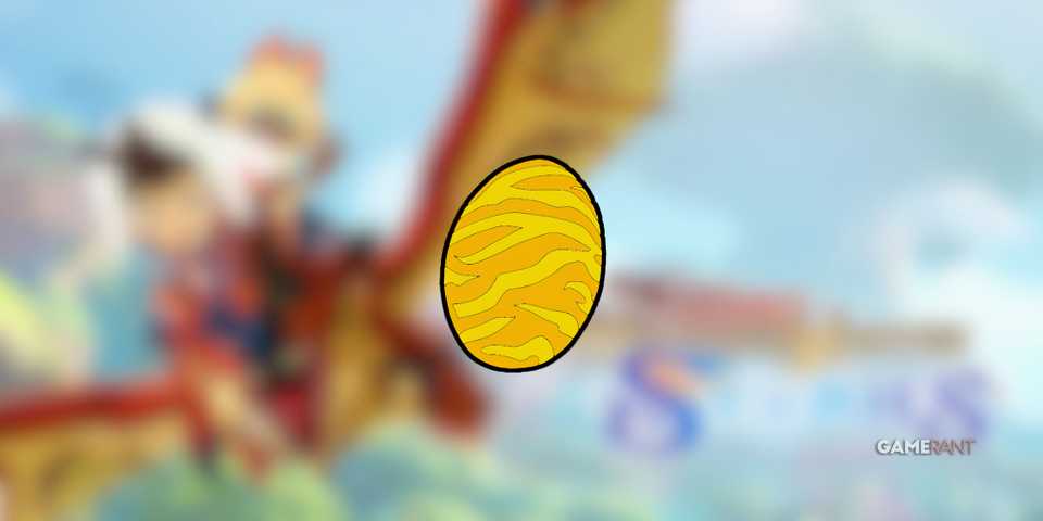 Monster Hunter Stories Eggs - Gold Rathian