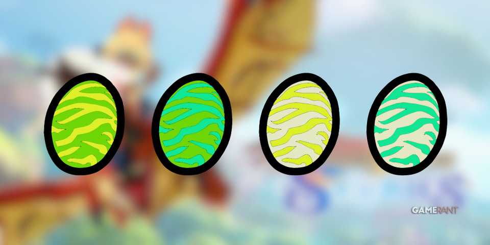 Monster Hunter Stories Eggs - Green Nargacuga