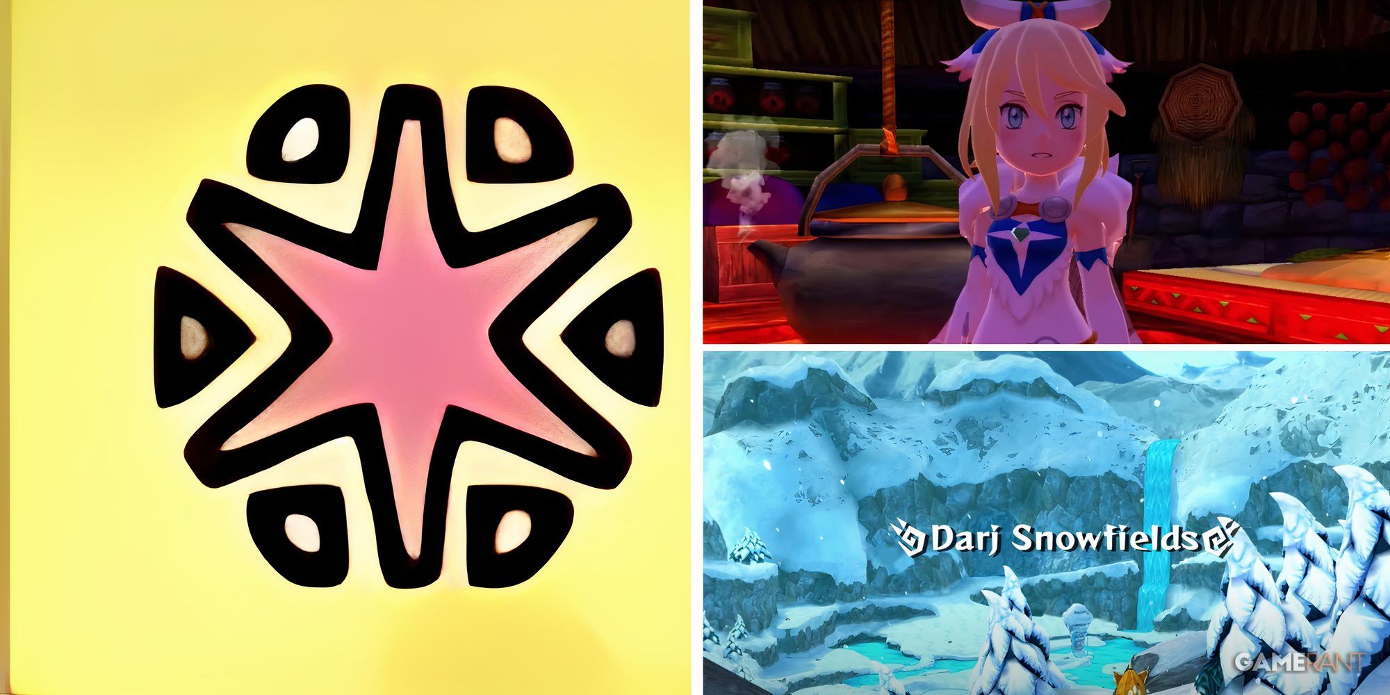 Monster Hunter Stories - Paintball Split Image