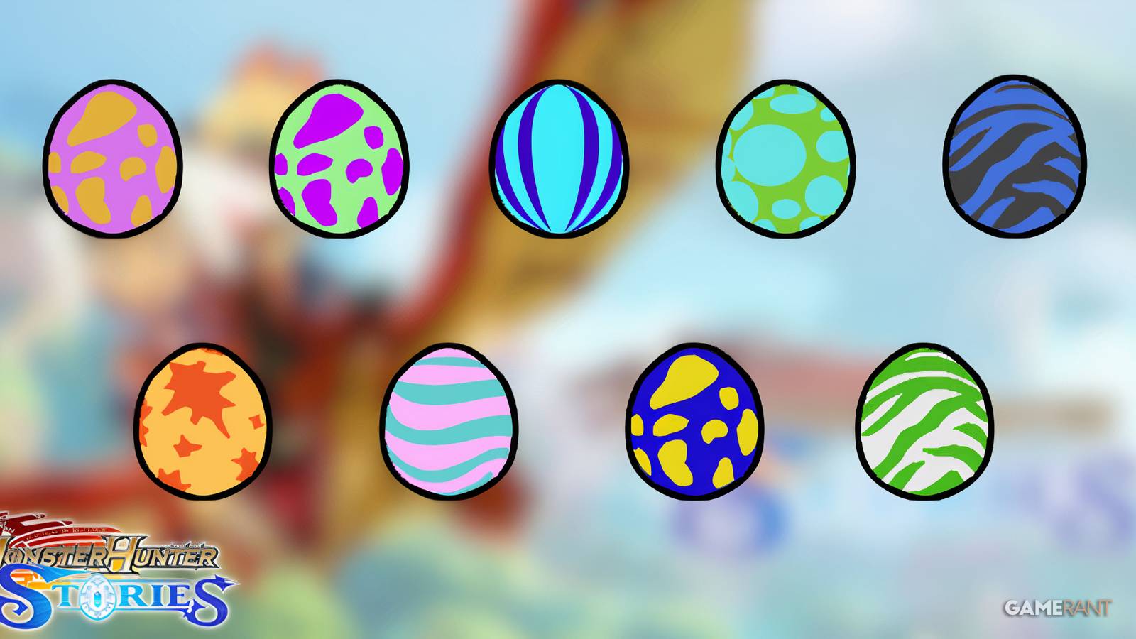 Monster Hunter Stories Eggs