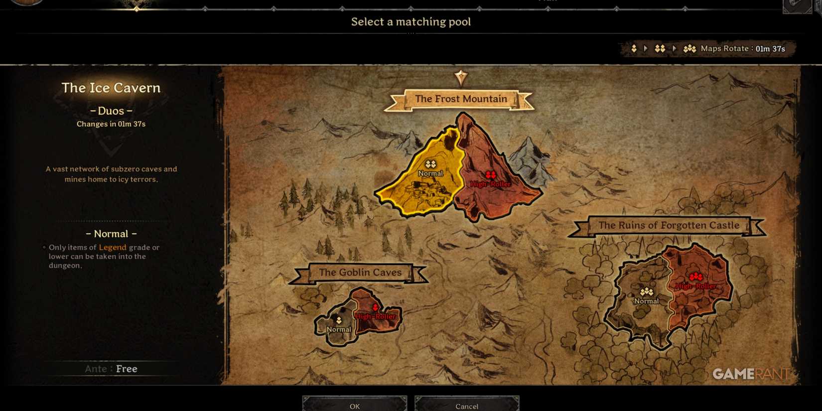 Only Normal Mode For Free Players In Dark And Darker