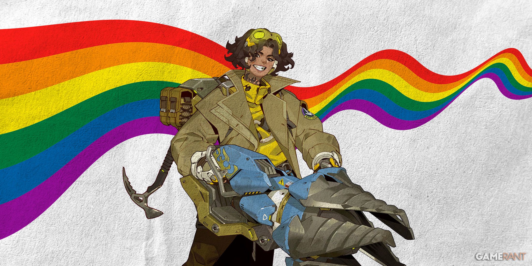 Overwatch 2's Venture and pride flag