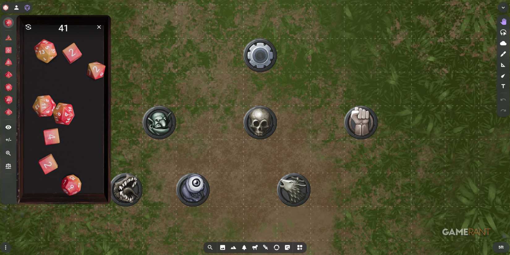 Owlbear Rodeo VTT Interface