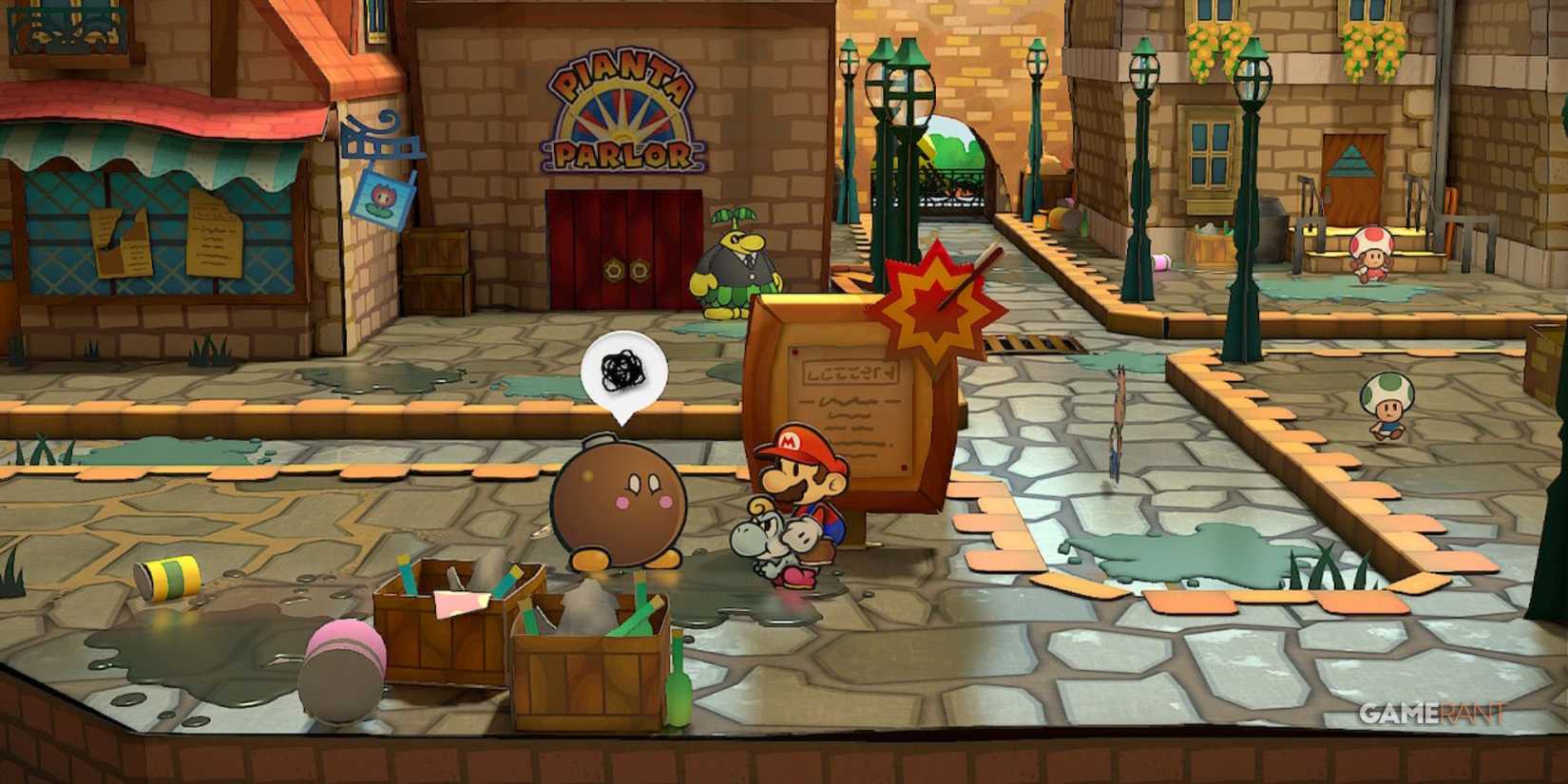 paper mario the thousand year door - happy lucky lottery cheat