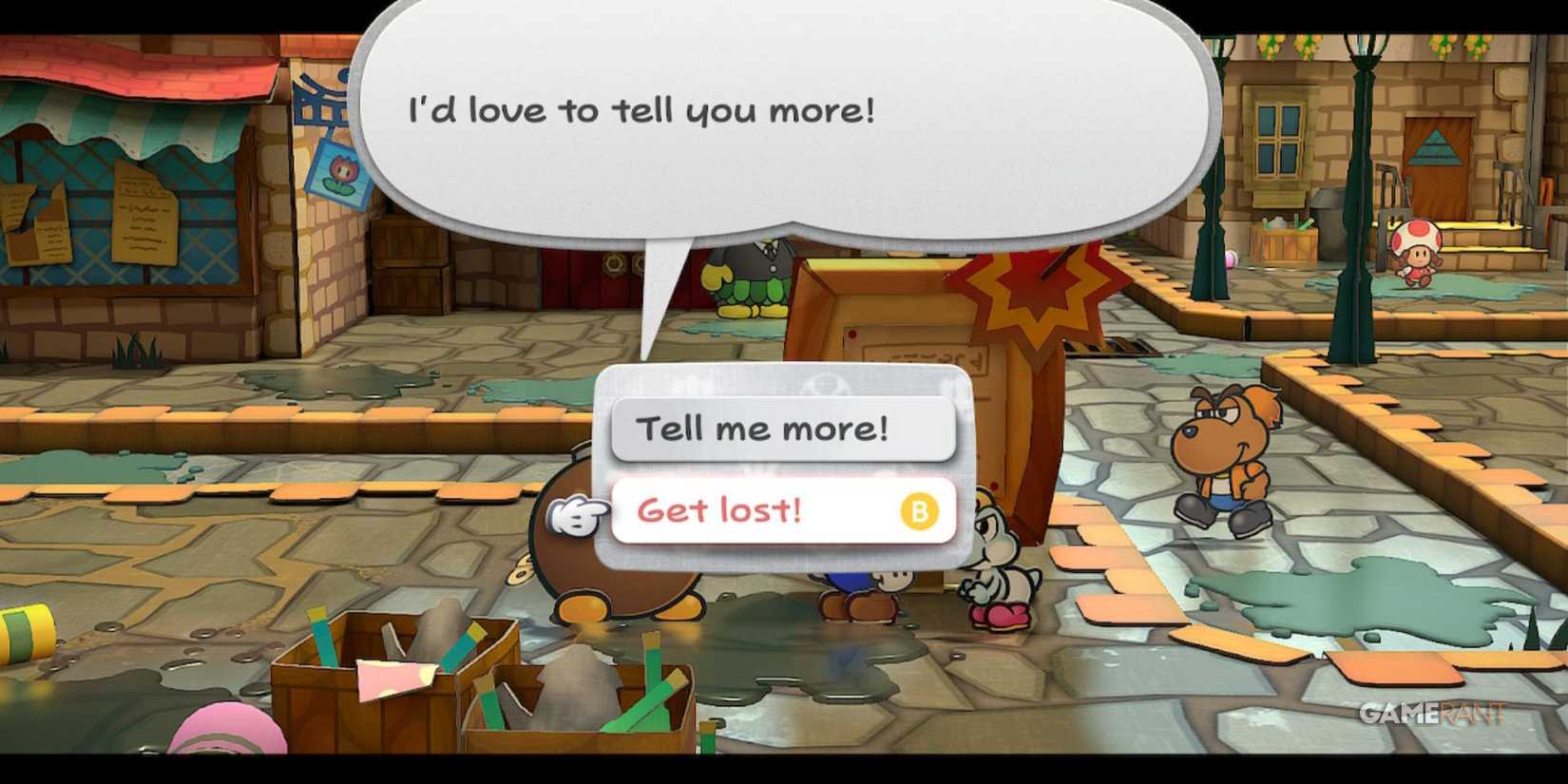 paper mario the thousand year door - happy lucky lottery