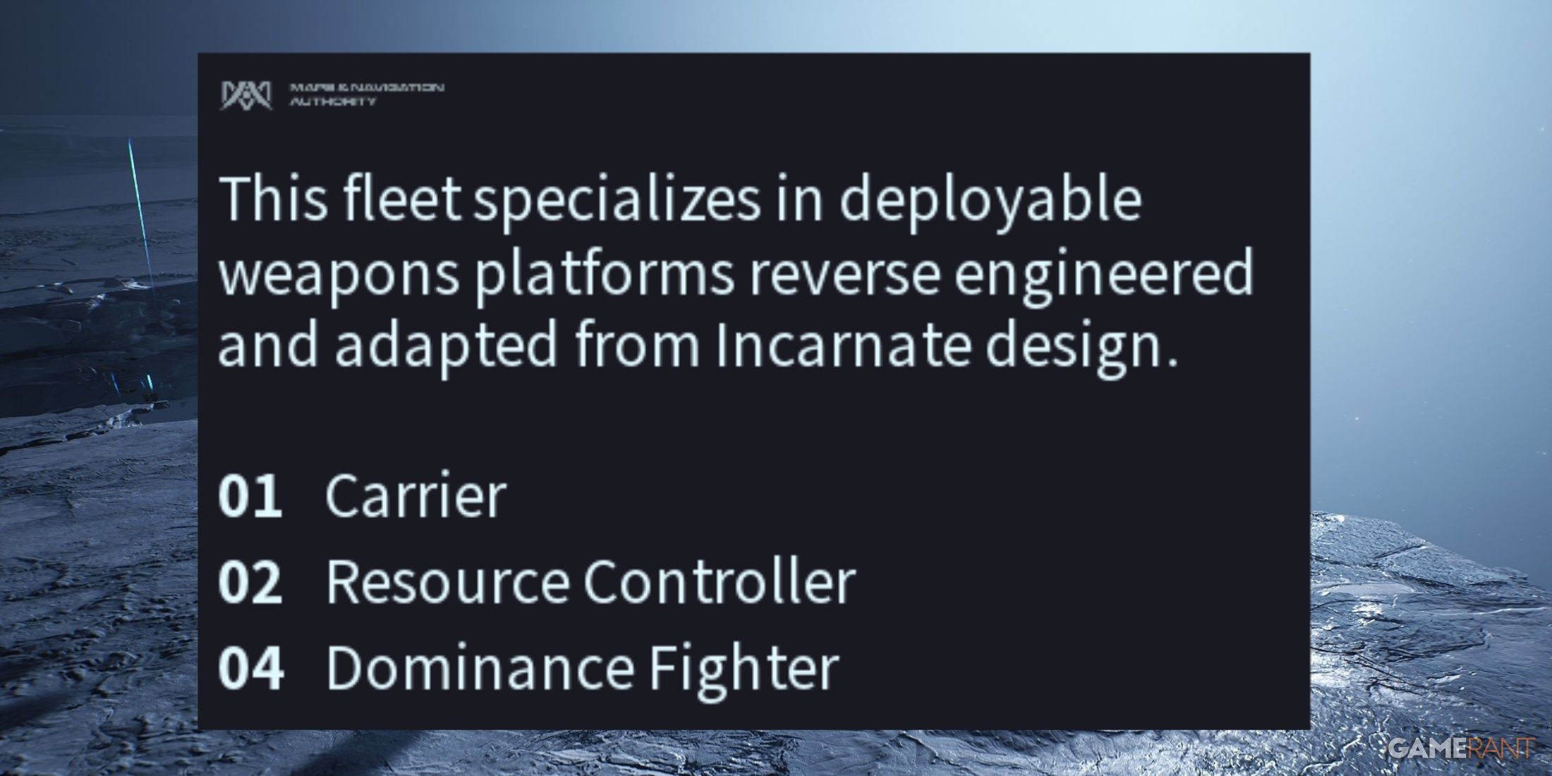 Platform Fleet For War Games In Homeworld 3