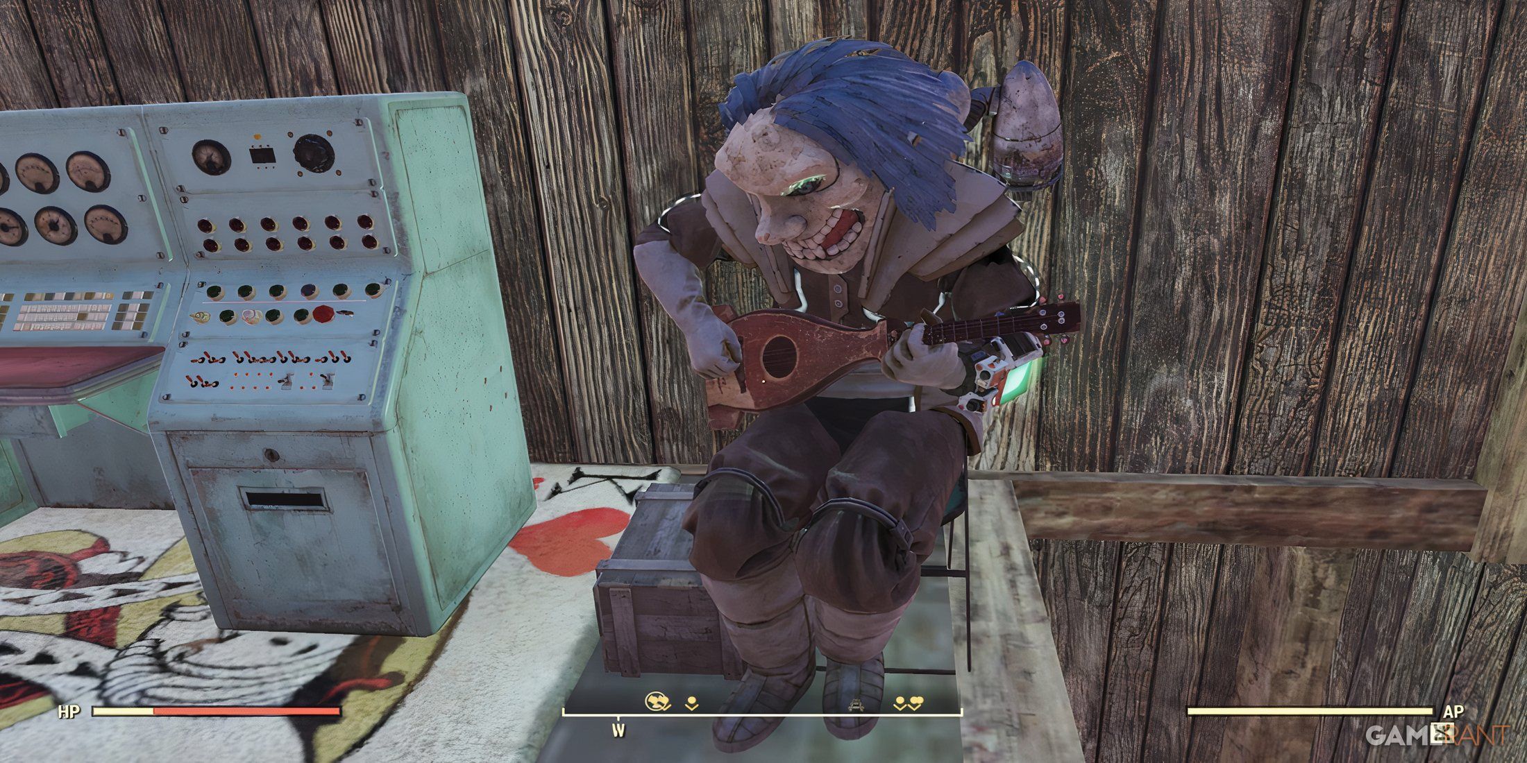 Playing an Instrument in Fallout 76