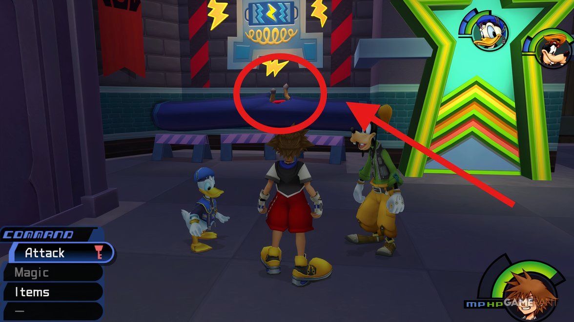 Kingdom Hearts 1 Postcard Locations