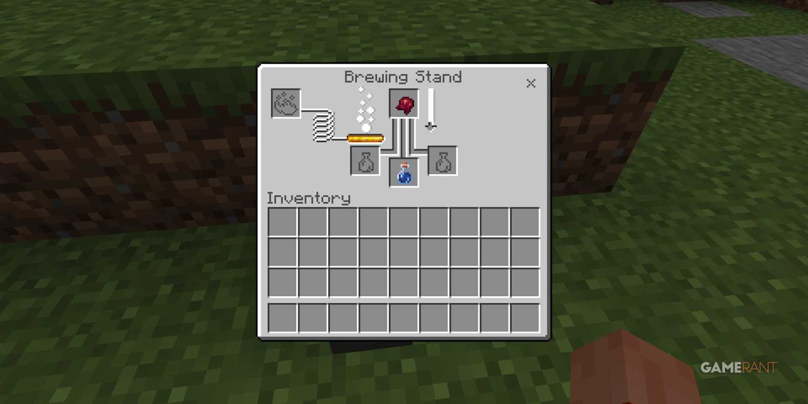 Potion Brewing in Minecraft