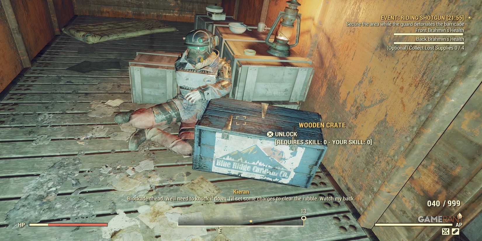 Riding Shotgun Supply Crates in Fallout 76