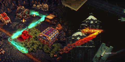 Spit image showing Roguelite Games Against The Storm, Rogue Legacy 2