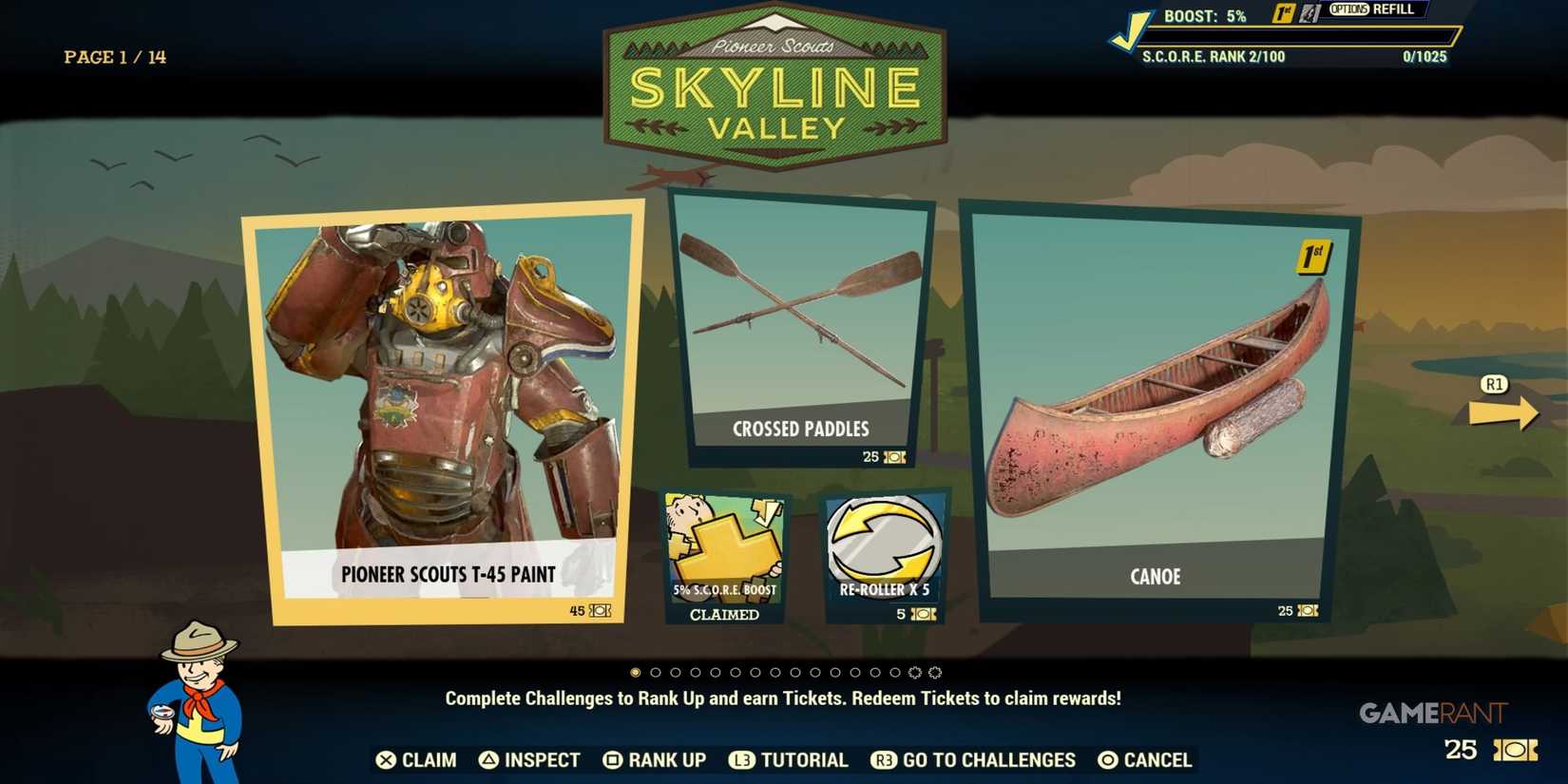 Season 17 Rewards in Fallout 76