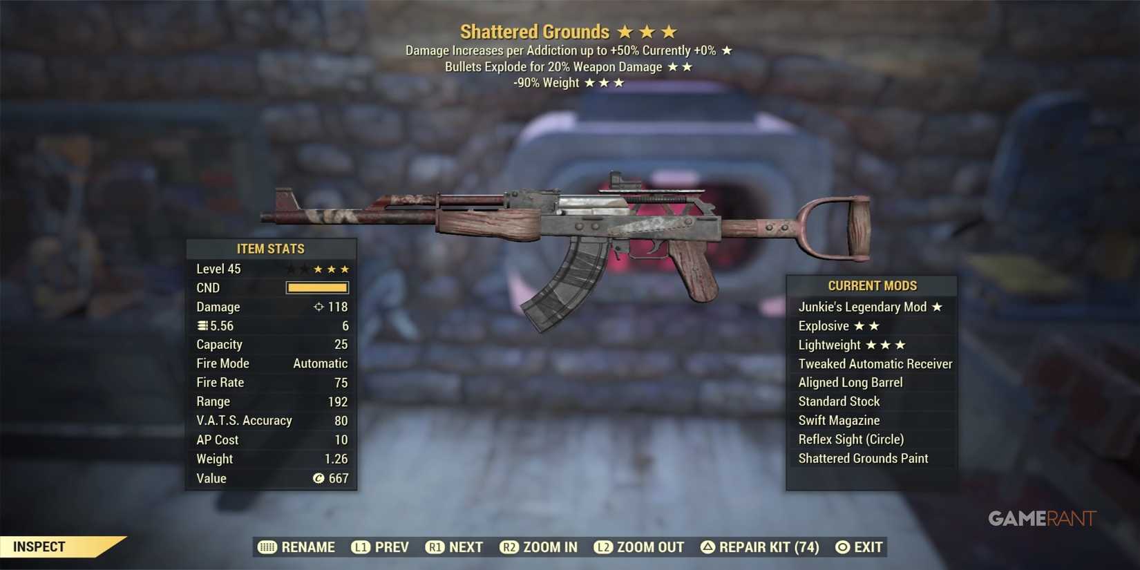 Shattered Grounds in Fallout 76