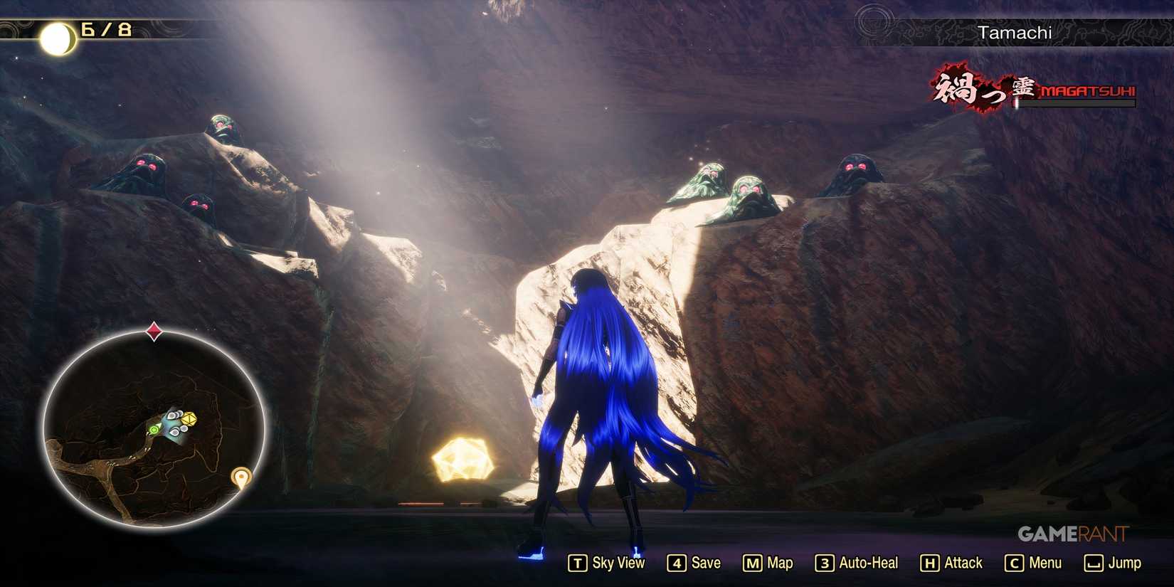 shin megami tensei v vengeance slimes dark cave loot golden ambush