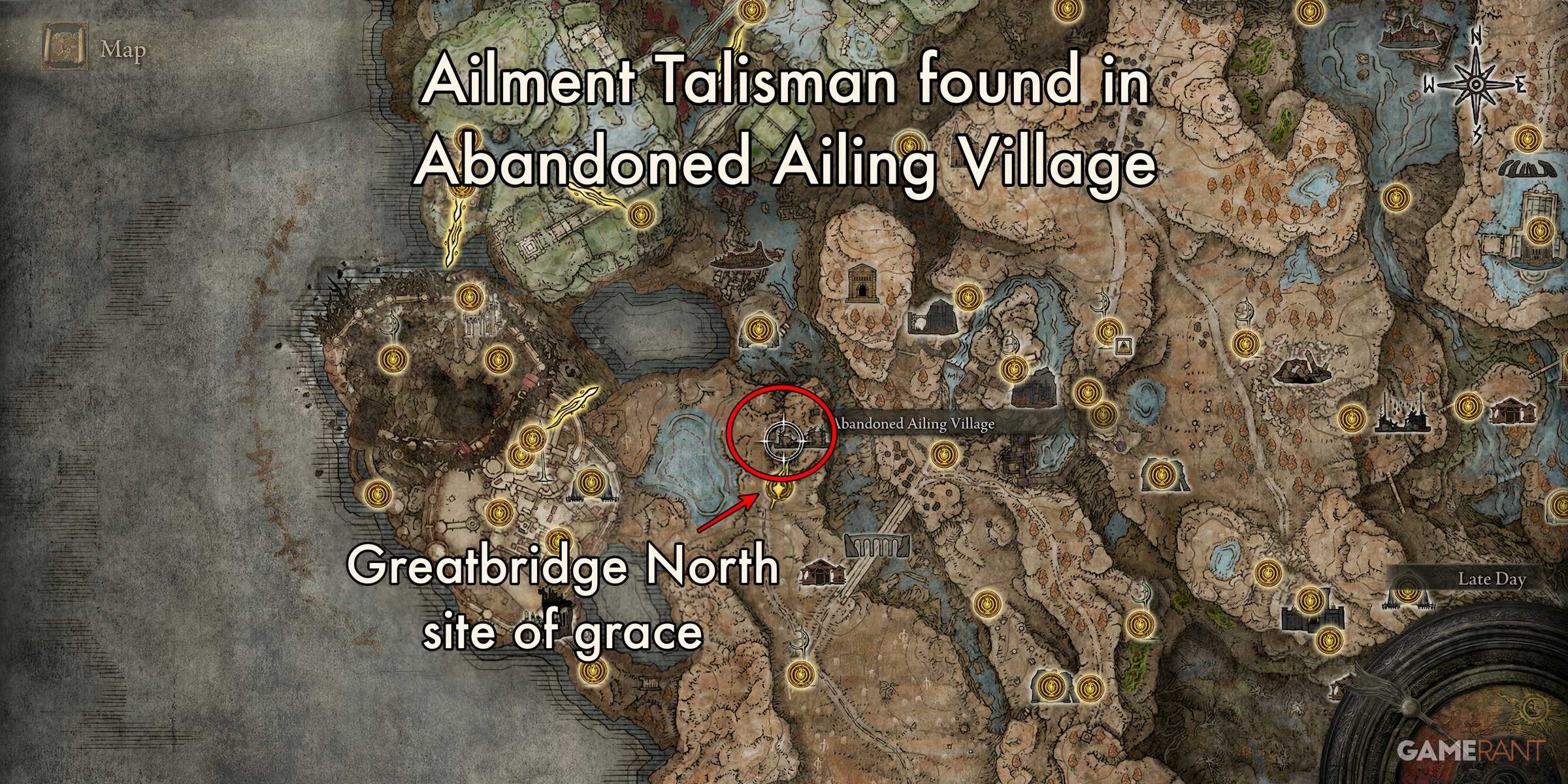 Talisman Map All Talismans in Elden Ring: Shadow of the Erdtree