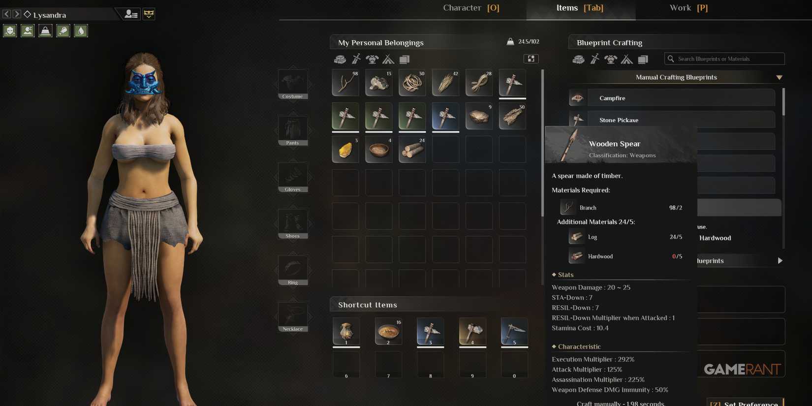 Soulmask - Crafting Weapons