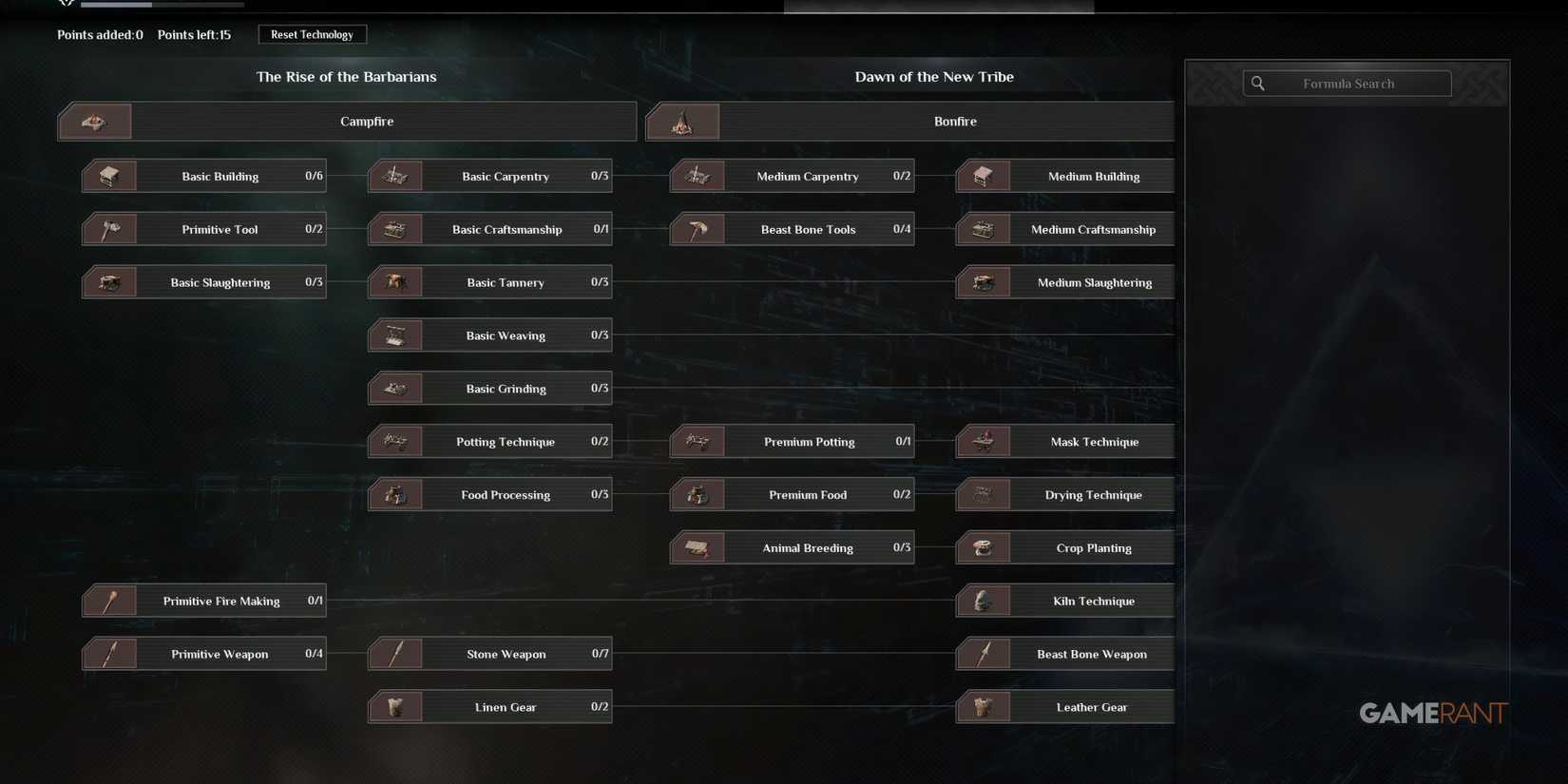 Soulmask - Technology