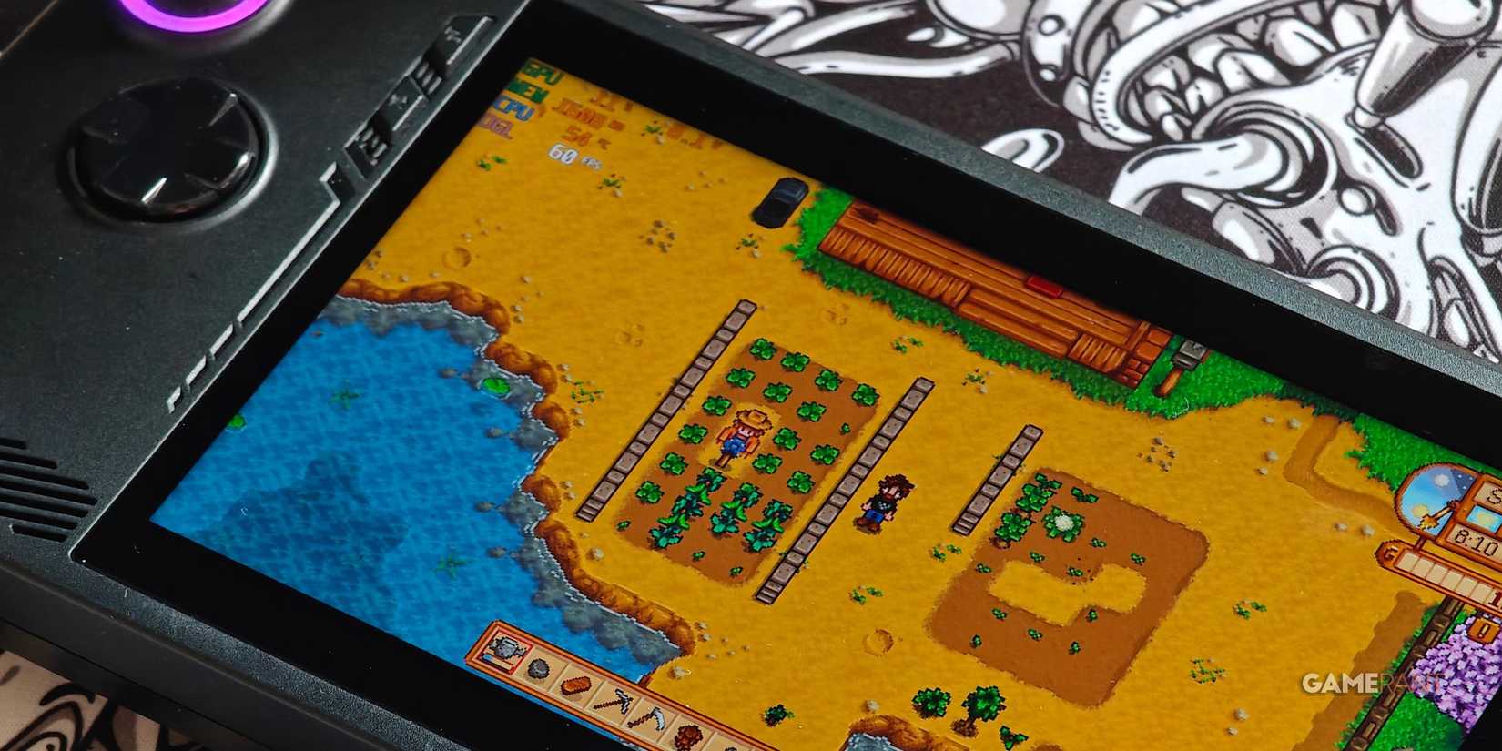 Stardew Valley on the MSI Claw