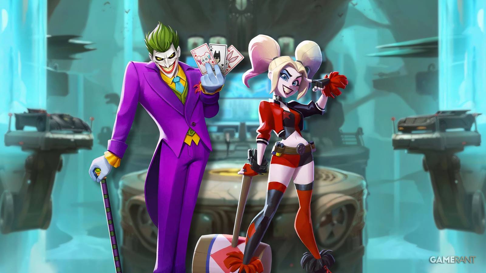 The Joker and Harley Quinn MultiVersus TheBestWarGames Visual