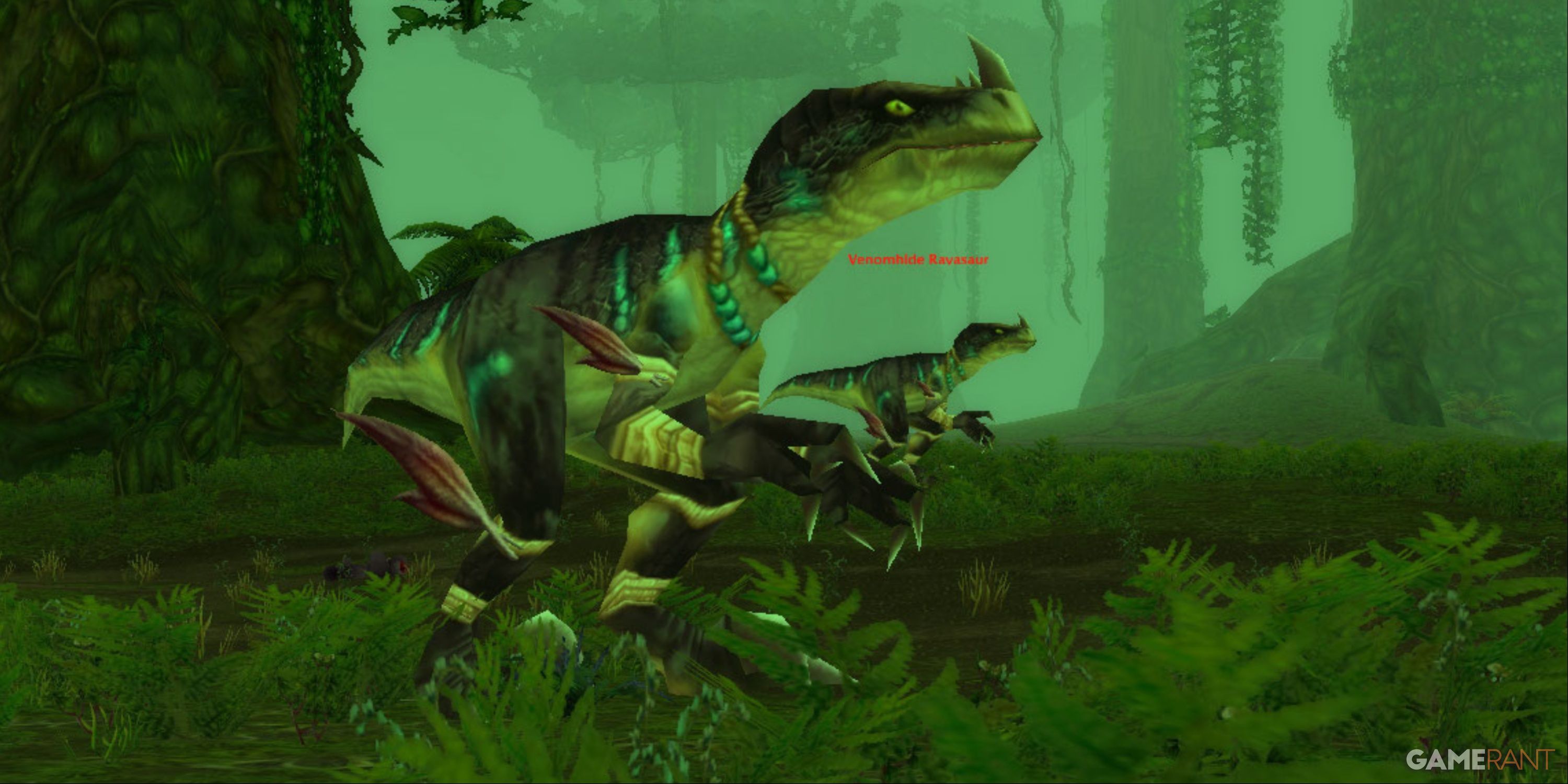 World of Warcraft Cataclysm's An'Goro Crater Raptor 