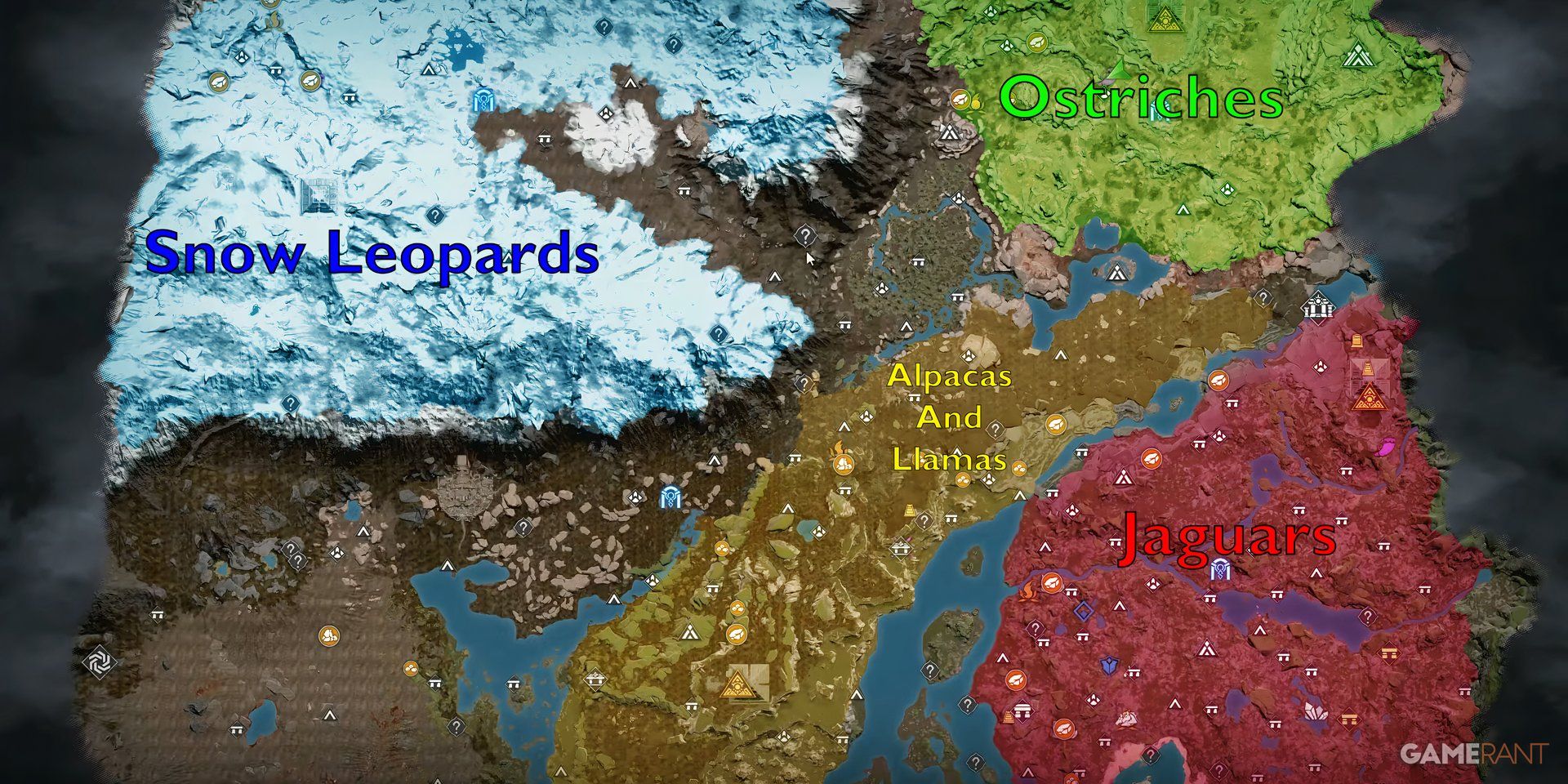 Where To Find all mounts in soulmask, Soulmask map