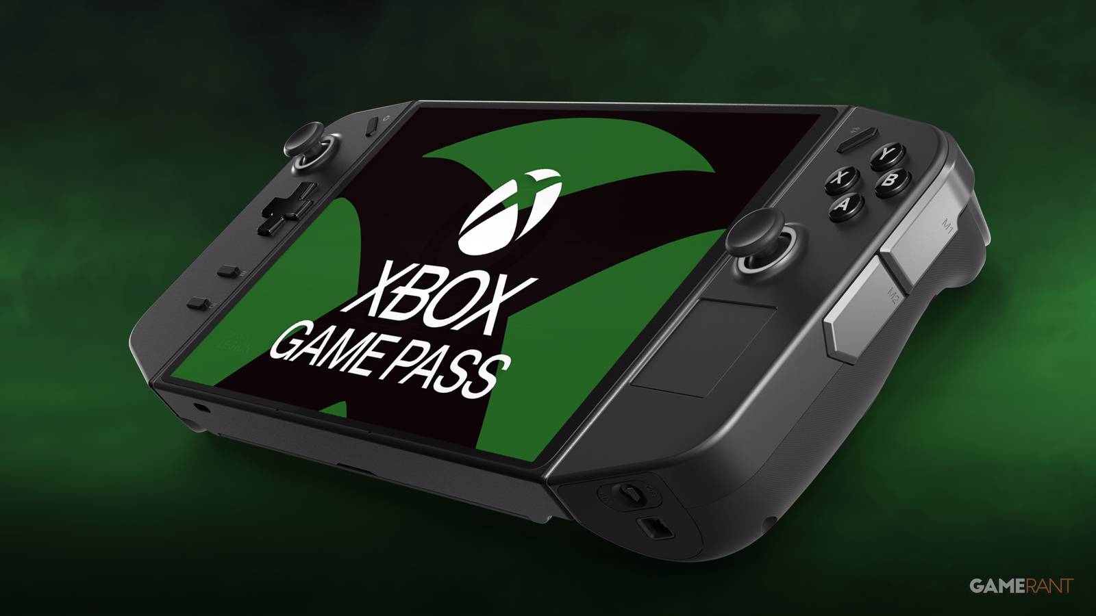 xbox game pass logo on lenovo legion go