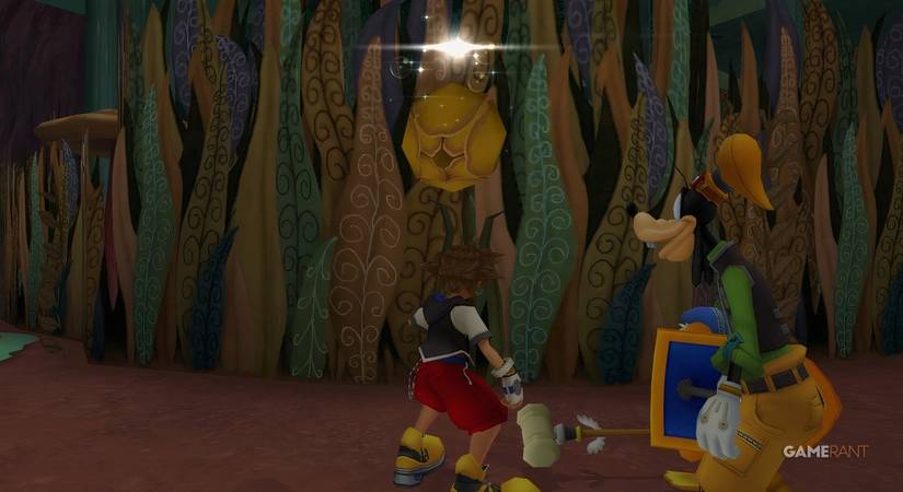 yellow flower kingdom hearts 1 evidence 4