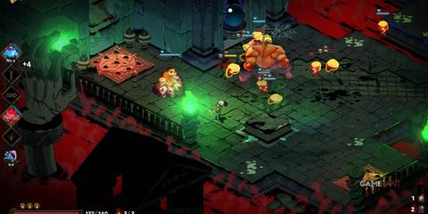 Zagreus fighting in Tartarus in Hades