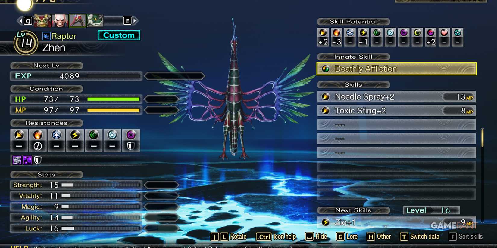 Zhen  in Shin Megami Tensei 5 Vengeance