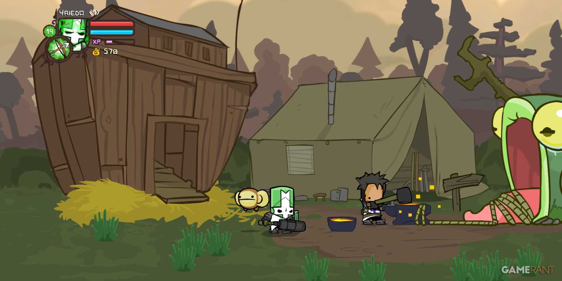 Clunky Mace in Castle Crashers
