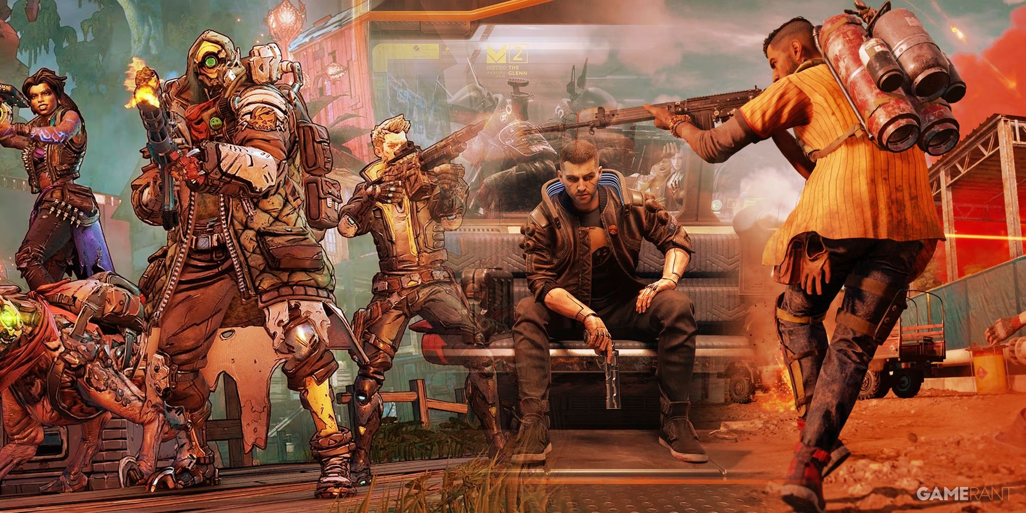 Borderlands 3, Cyberpunk 2077, Far Cry 6