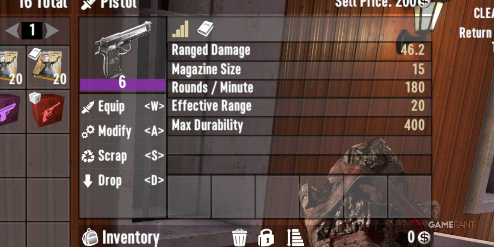 9mm Pistol In 7 Days To Die