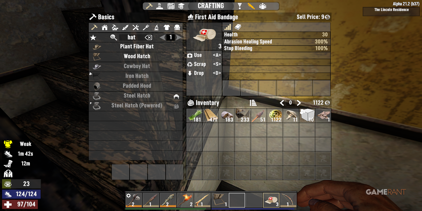 A Bandage in 7 Days To Die